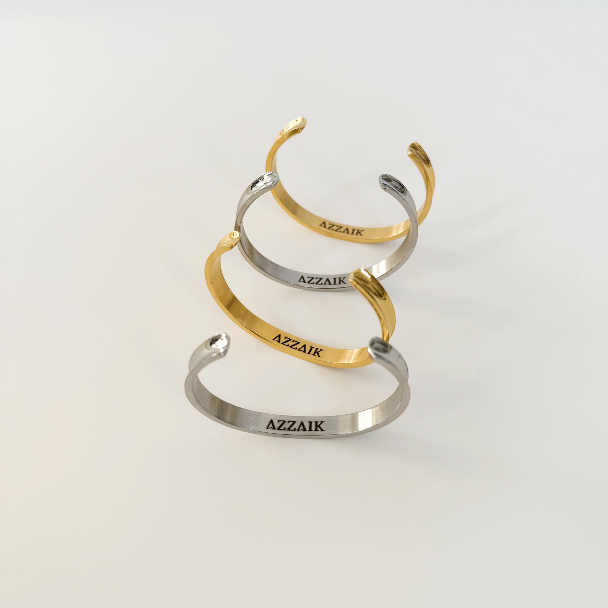 Azzaik Personalized Signature Hair Tie Holder Cuff