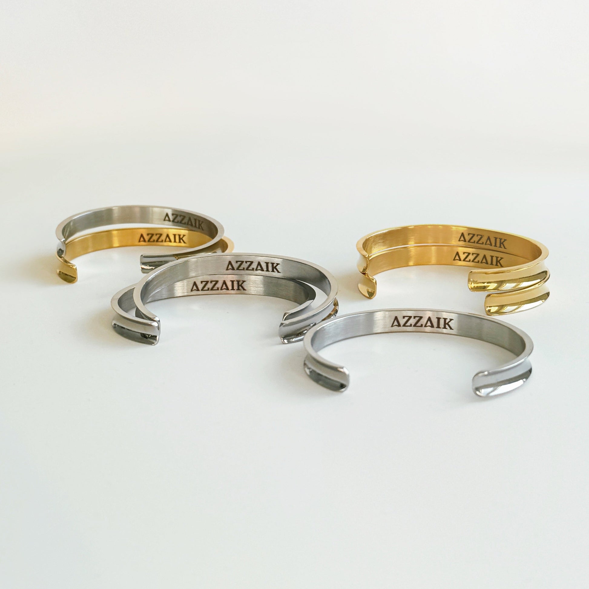 Azzaik Personalized Signature Hair Tie Holder Cuff
