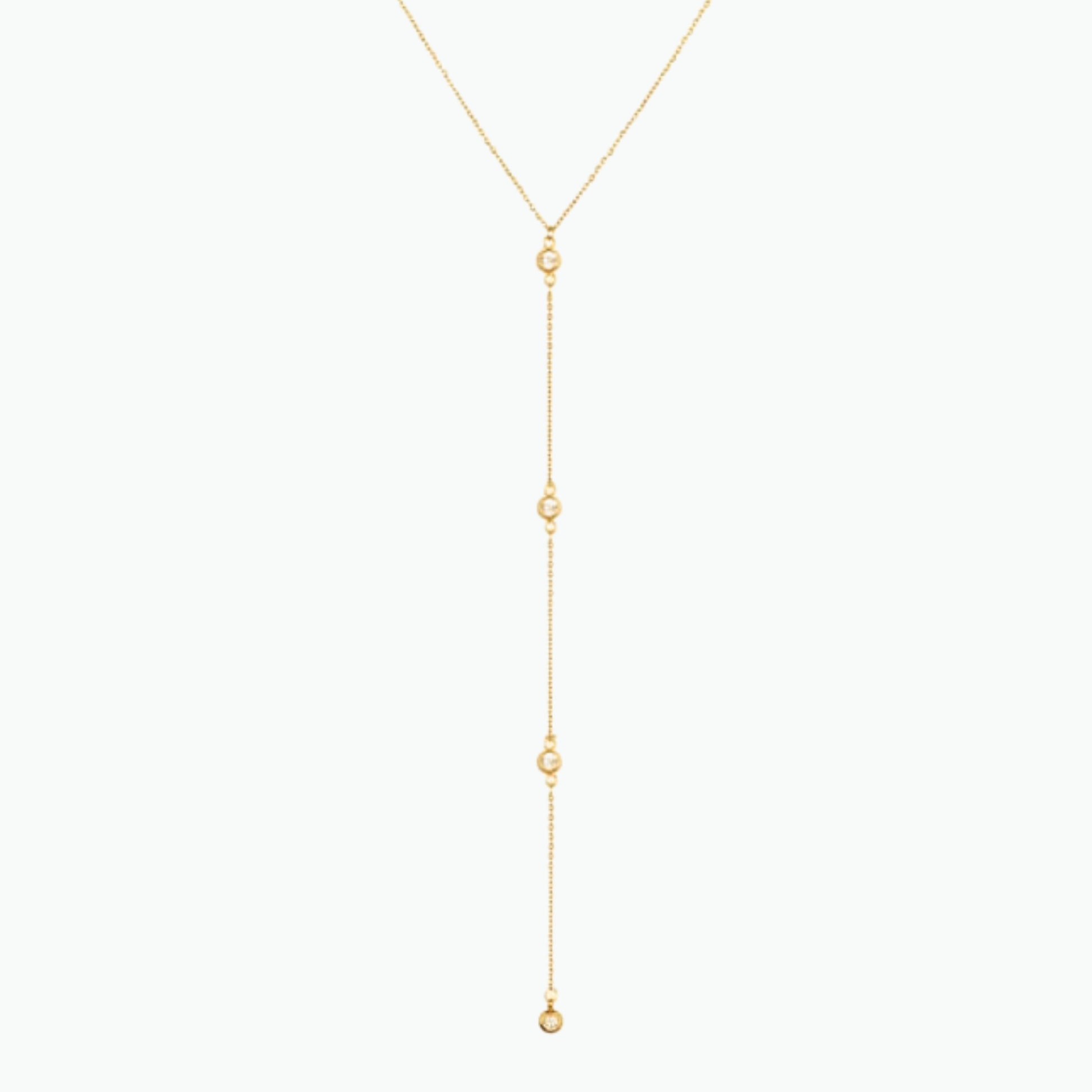 Moonie Lariat Necklace