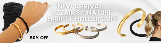 Say Goodbye to Hair Tie Marks with Azzaik's Cuffs