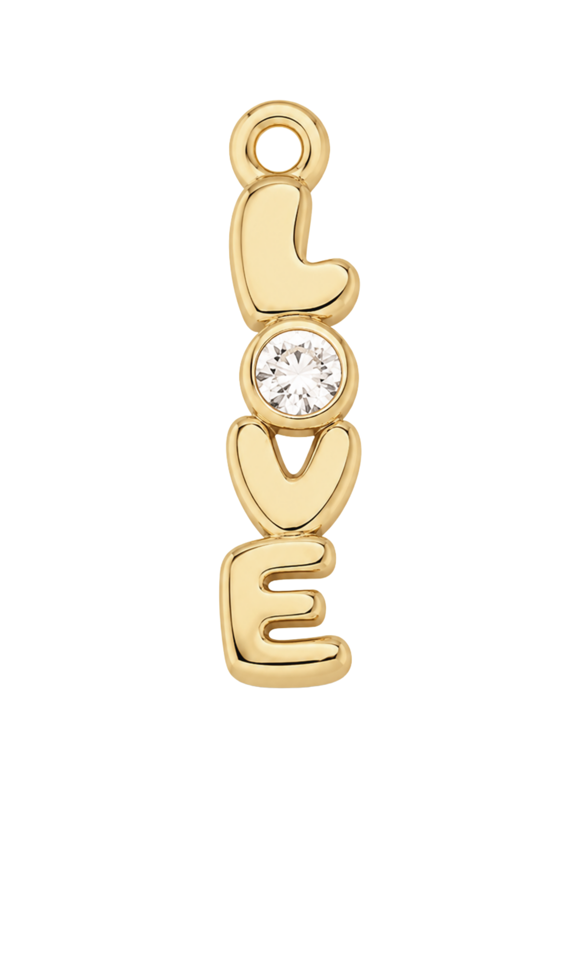 Love Gold Charm