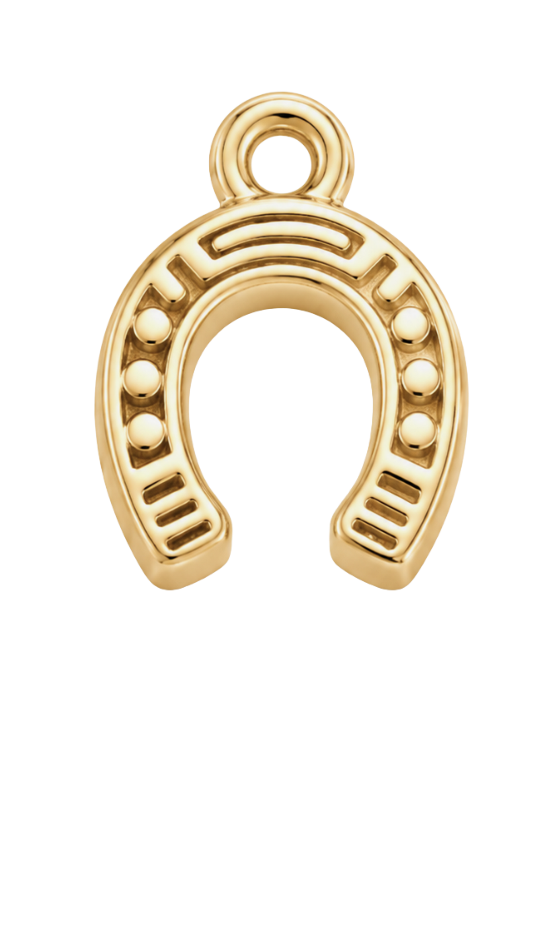 Shoe Horse Gold Charm
