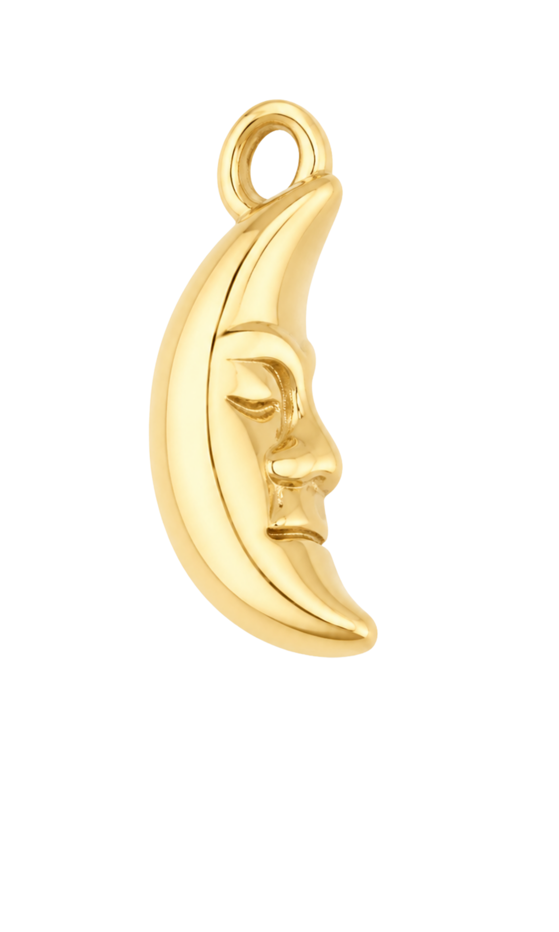 Moon Gold Charm