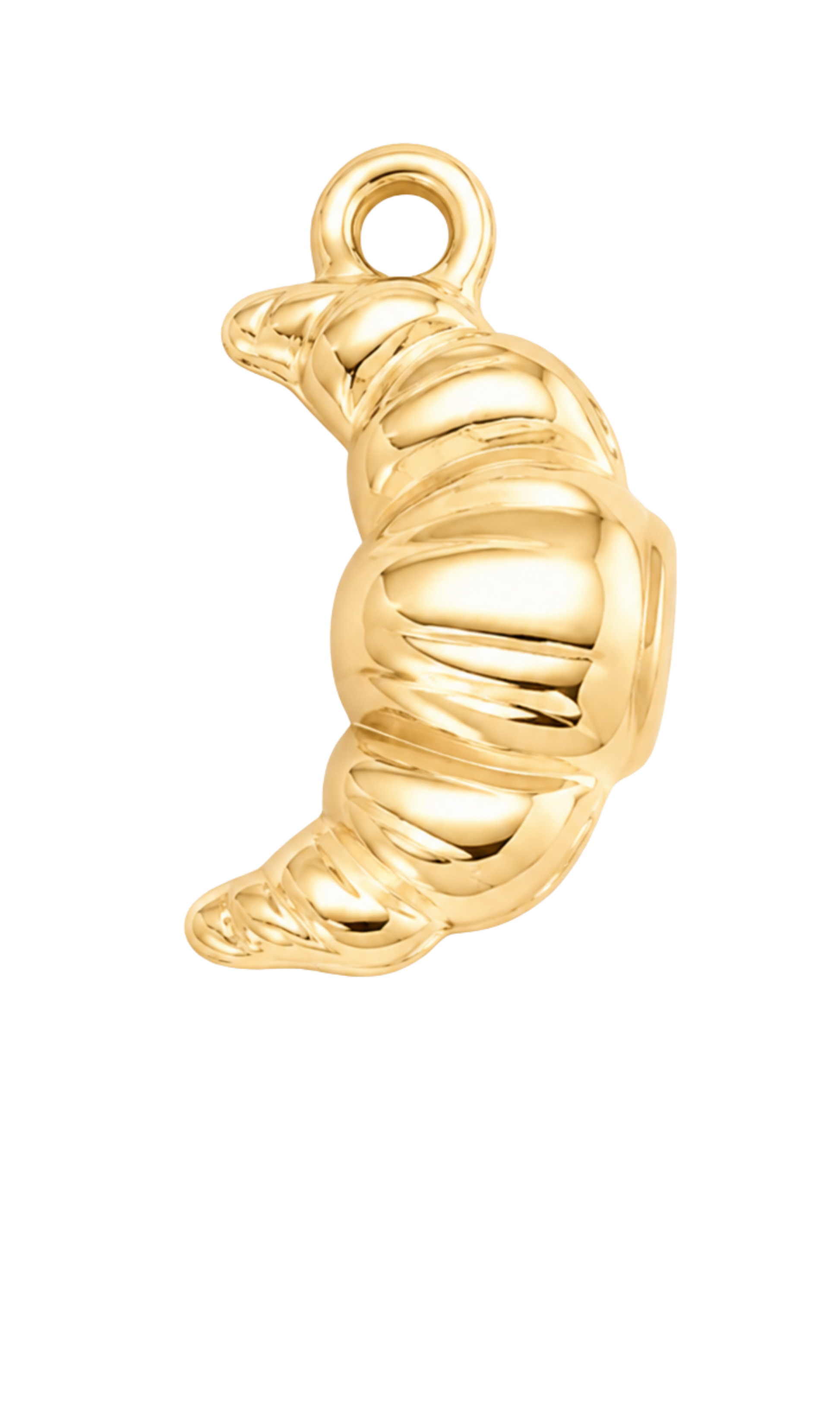 Croissant Gold Charm