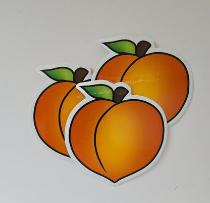 Peach Fruit Stickers