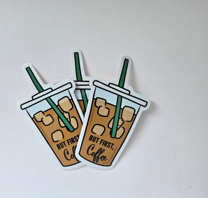 Coffee First Stickers