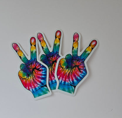 Peace Hand Stickers