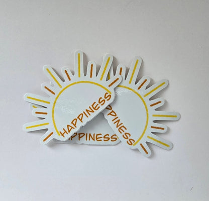 Happiness Sun Stickers