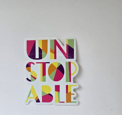 Unstopable Stickers