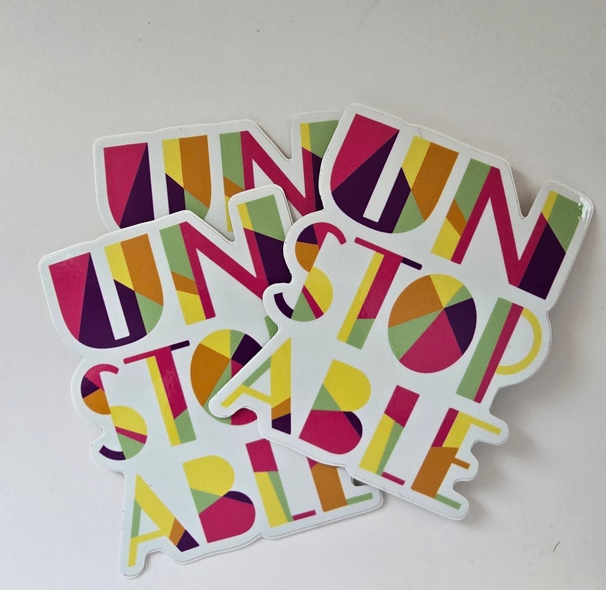 Unstopable Stickers