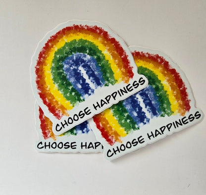 Choose Happiness Stickers