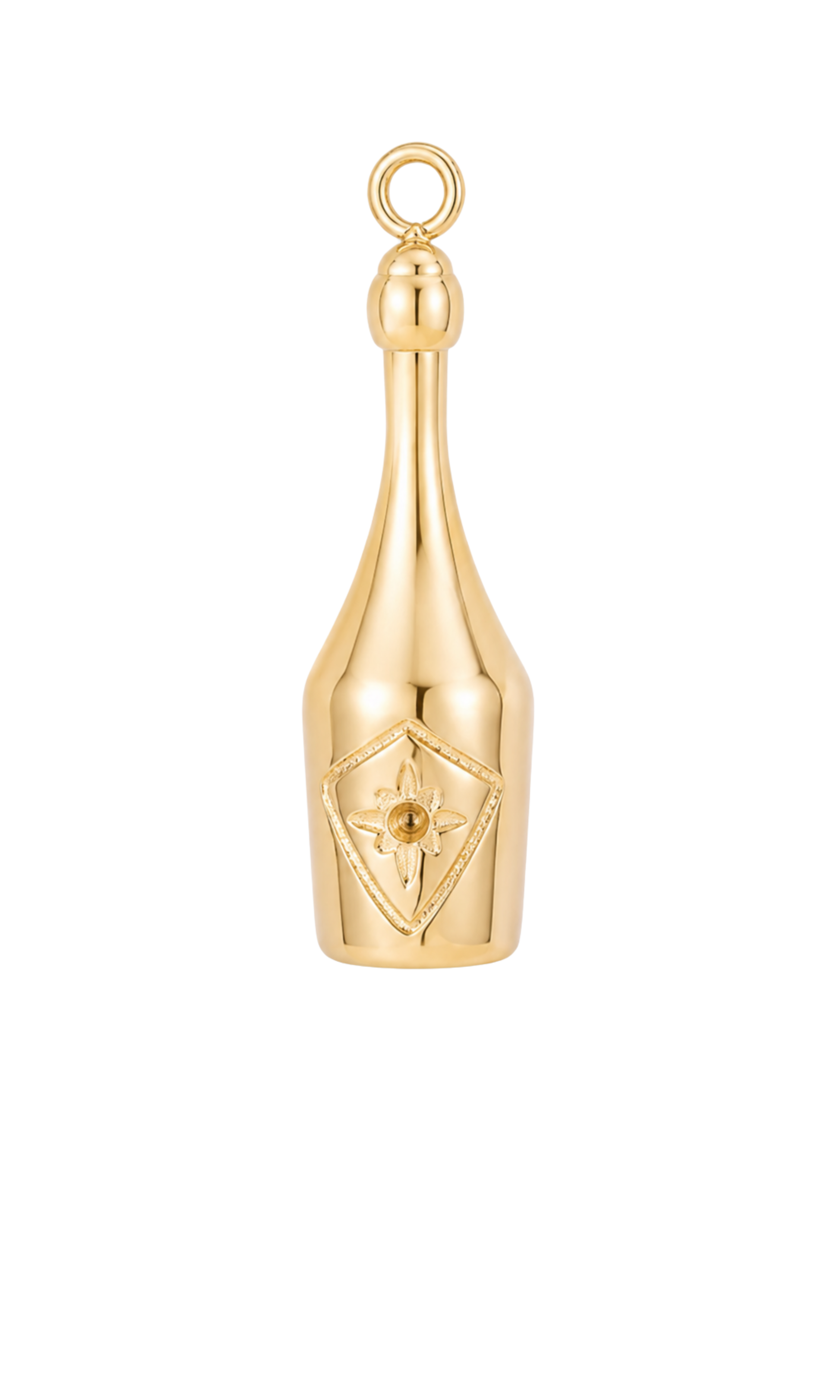 Champagne Gold Charm