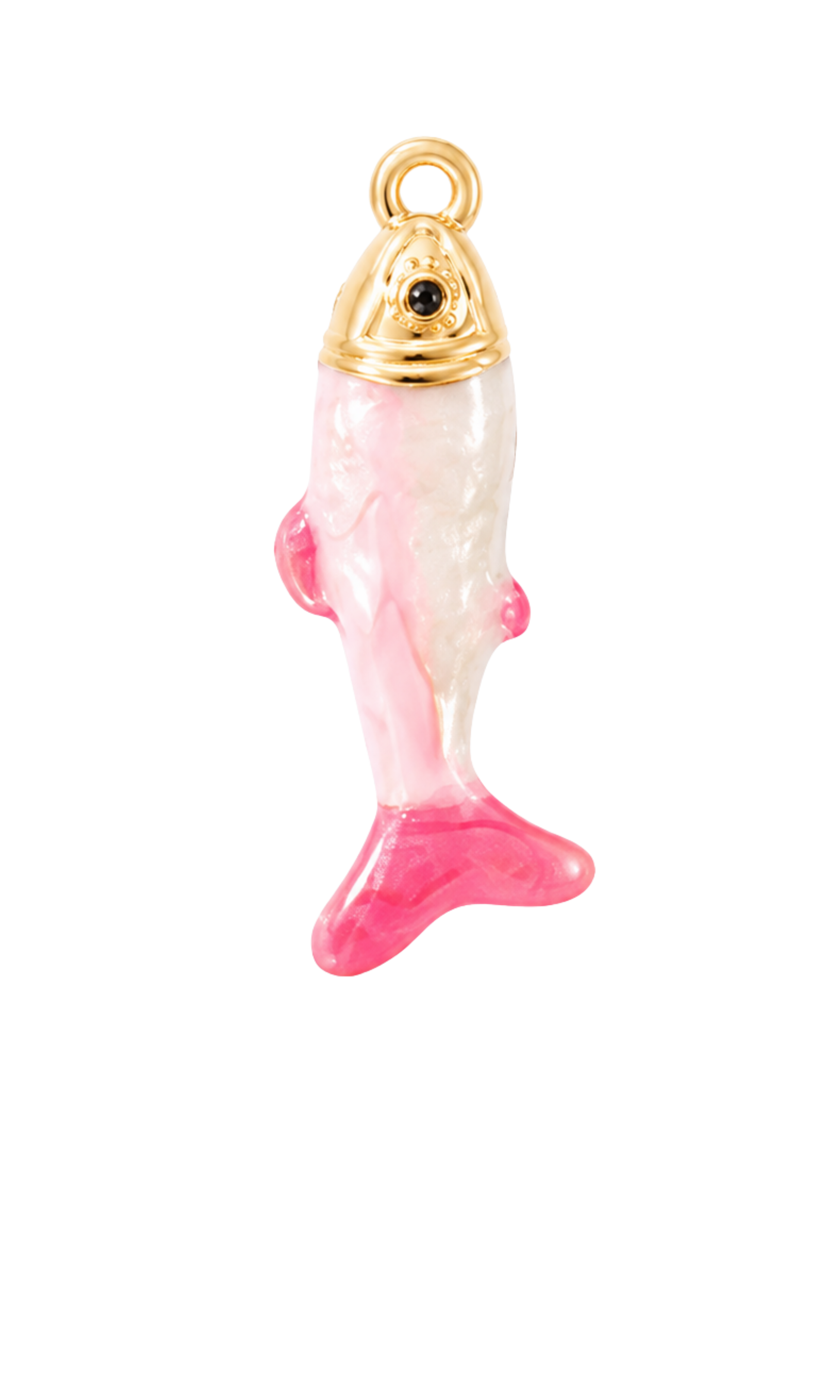 Pastel Small Gold Fish Charm