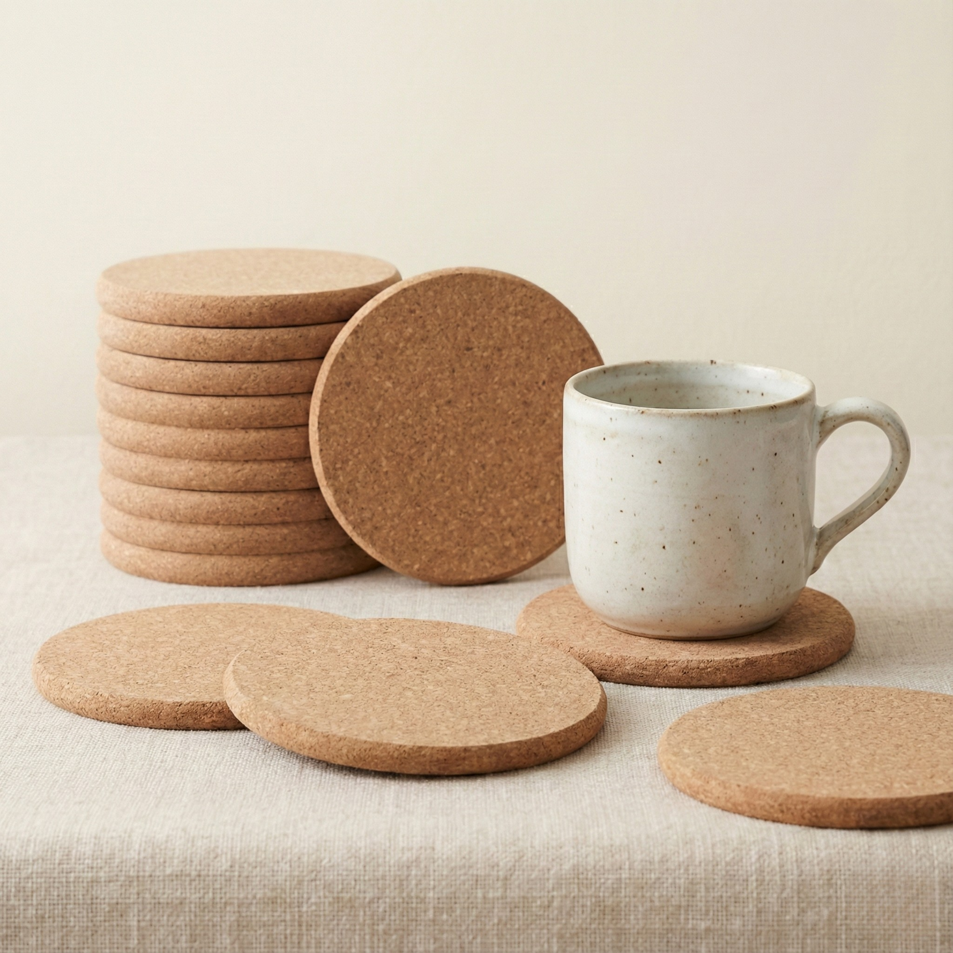 Personalized Cork Coasters