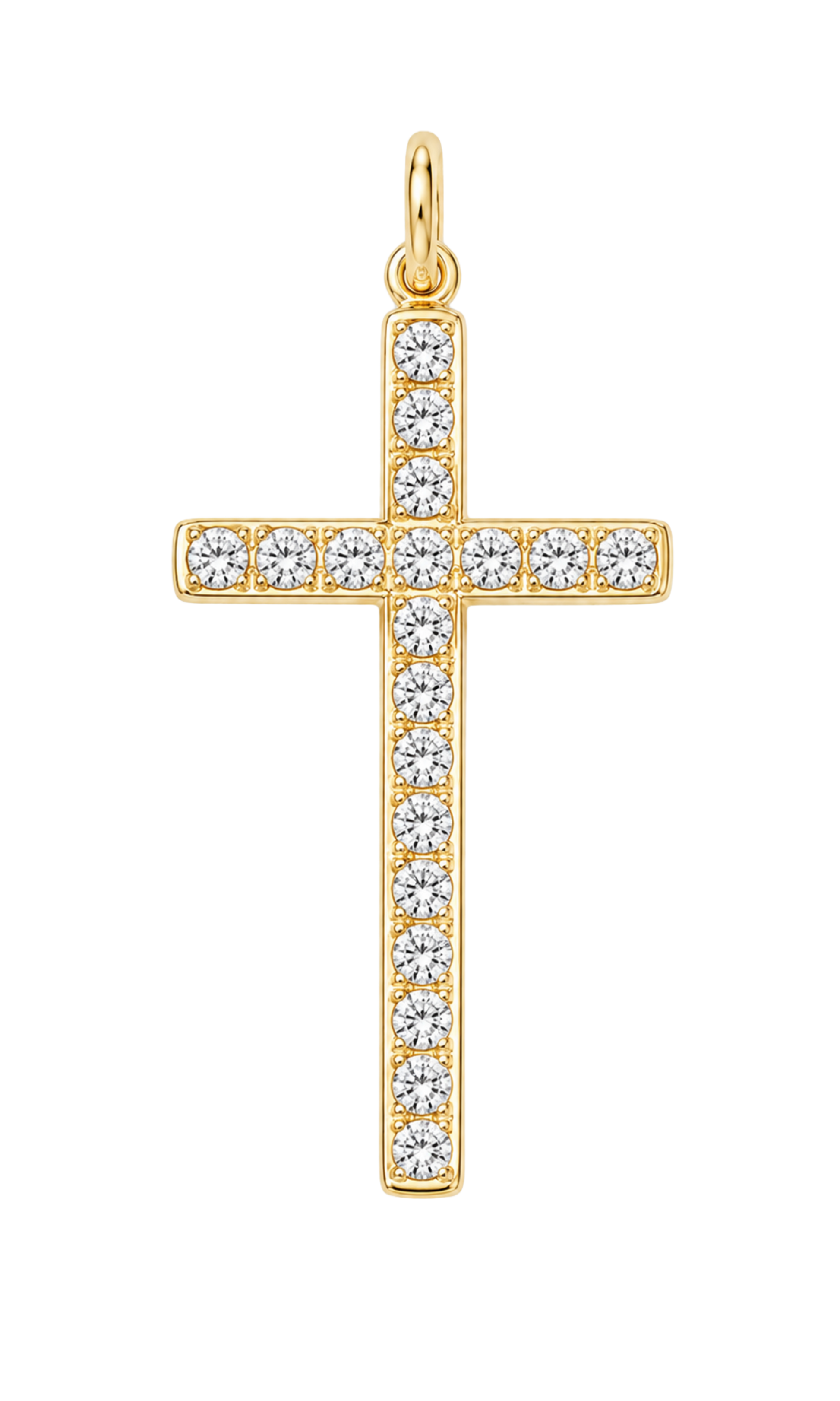 Cross Gold Charm