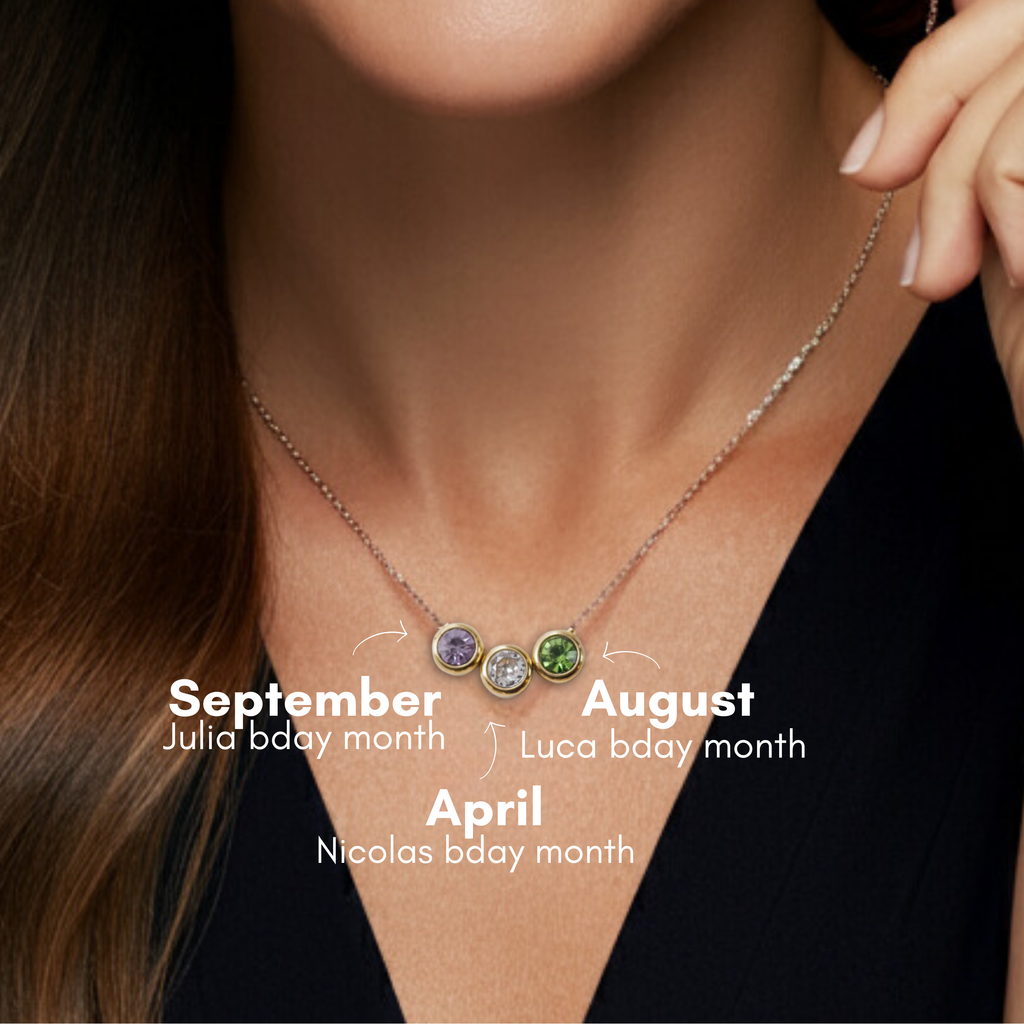 Sabah Birthstone Necklace