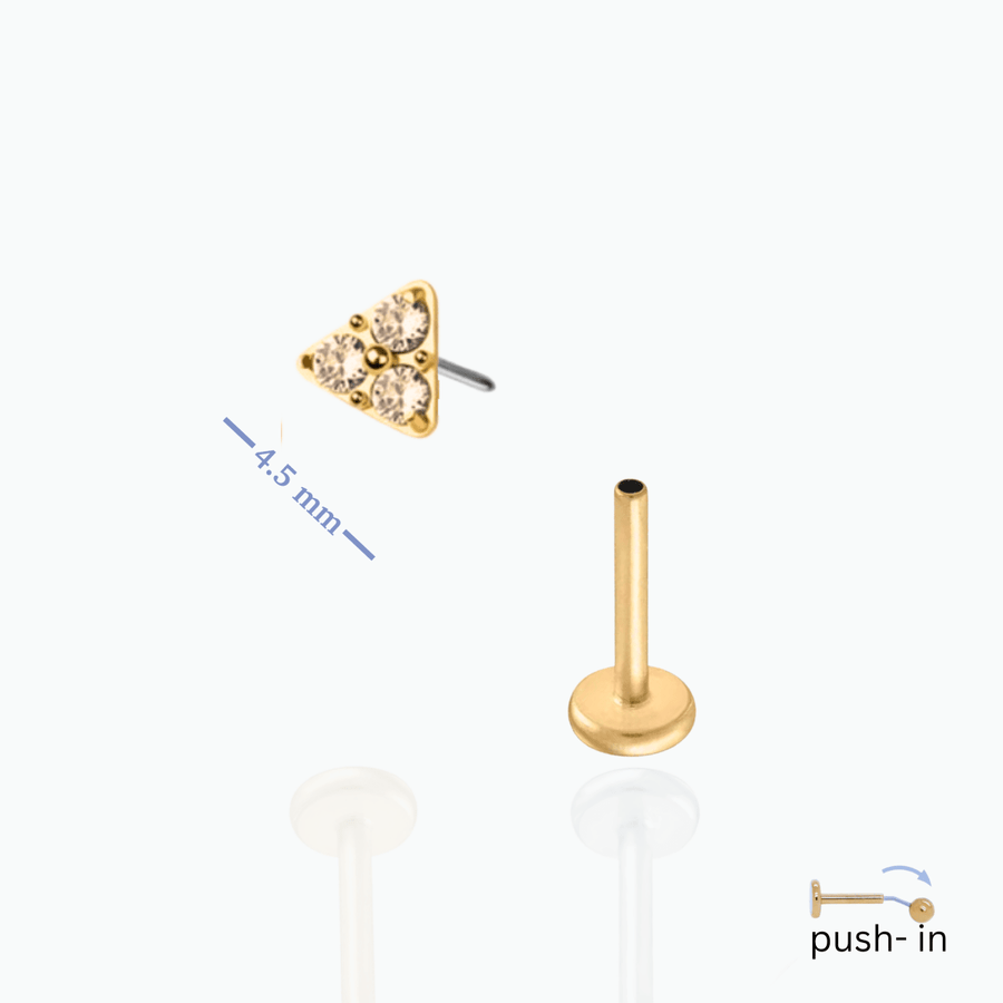 Abby Push In Flat Back