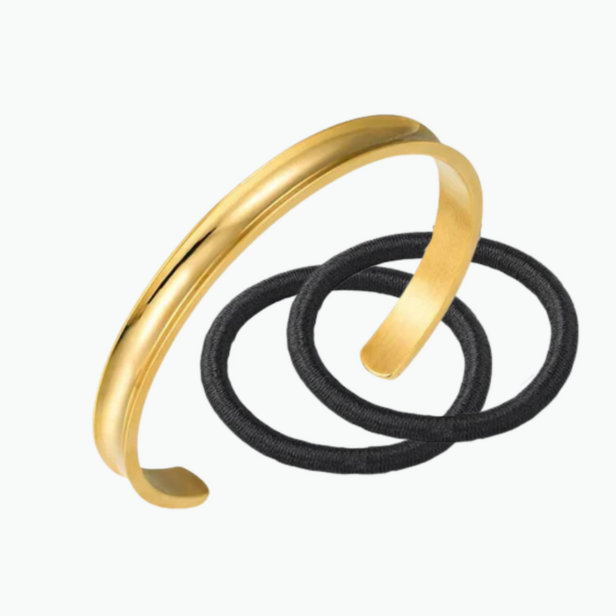 Azzaik Signature Hair Tie Holder Cuff