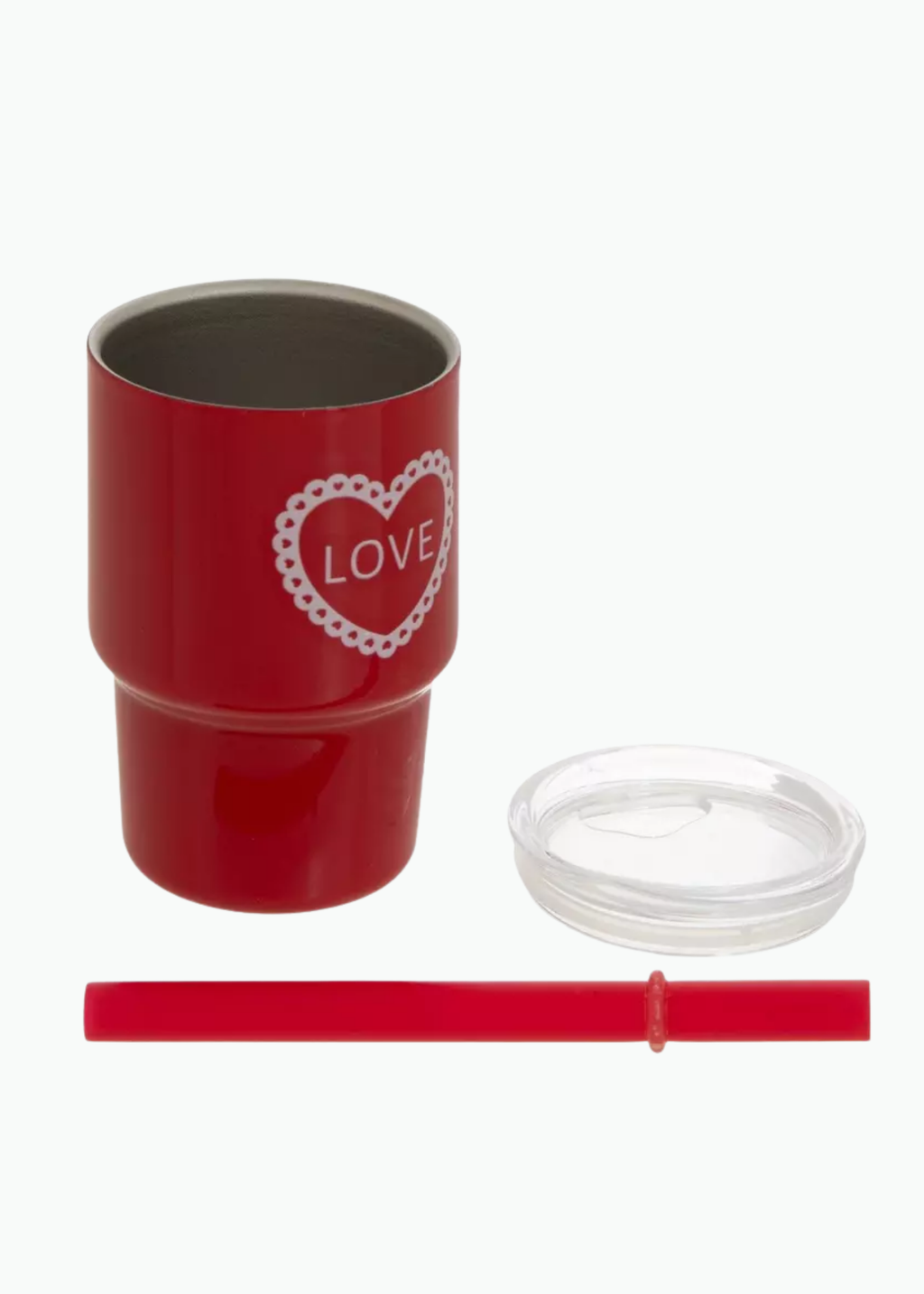 Love Heart Mini Stainless Steel Tumbler