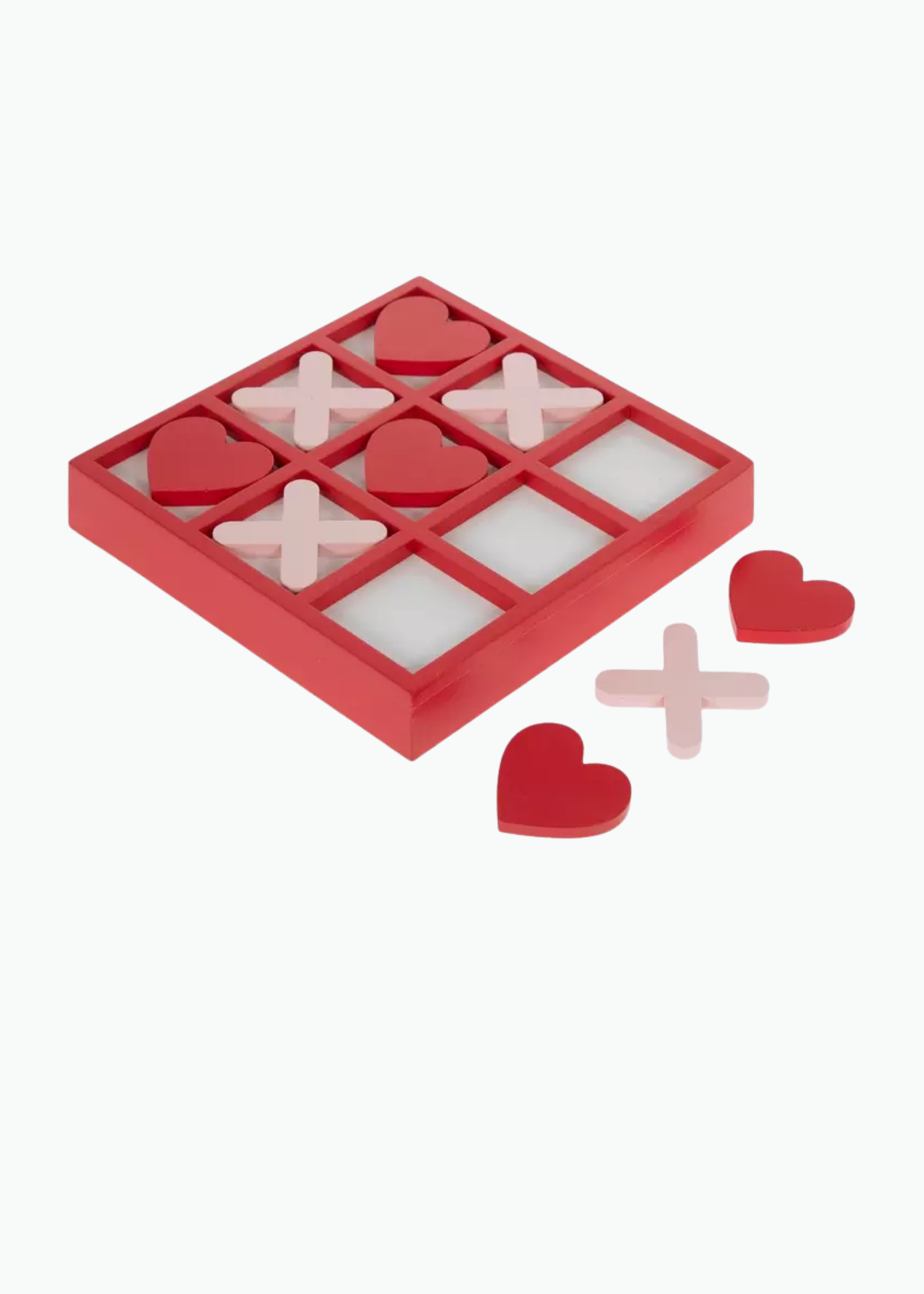 X's & Hearts Tic Tac Toe Game