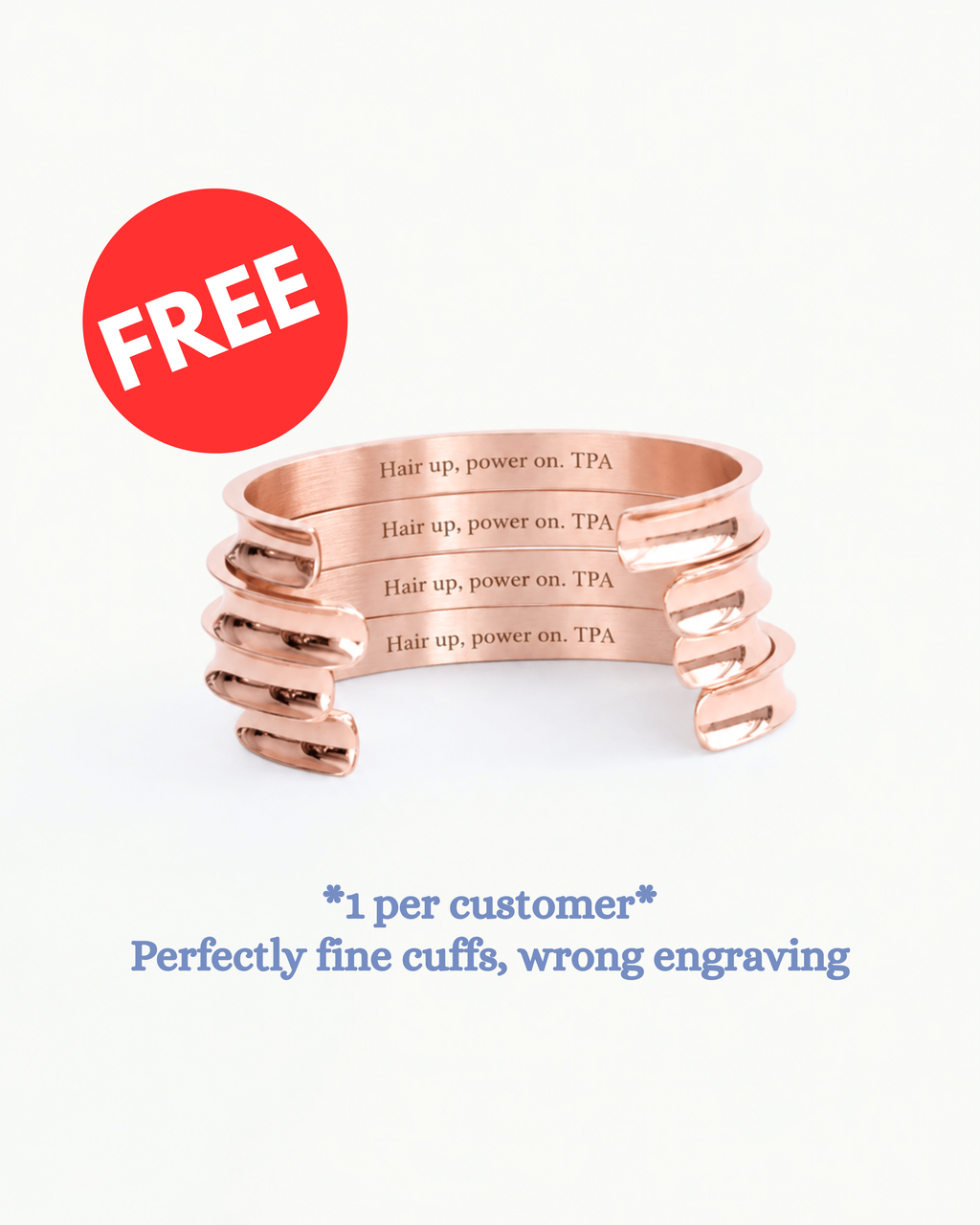 Free Azzaik Signature Hair Tie Holder Cuff