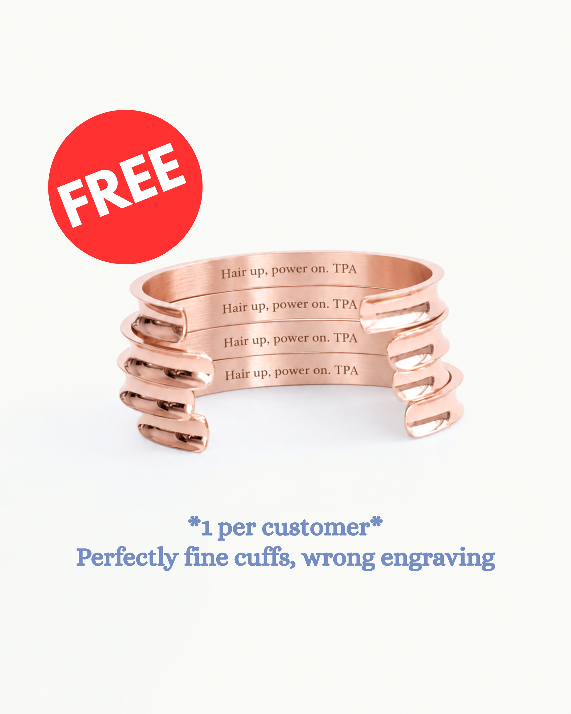 Free Azzaik Signature Hair Tie Holder Cuff