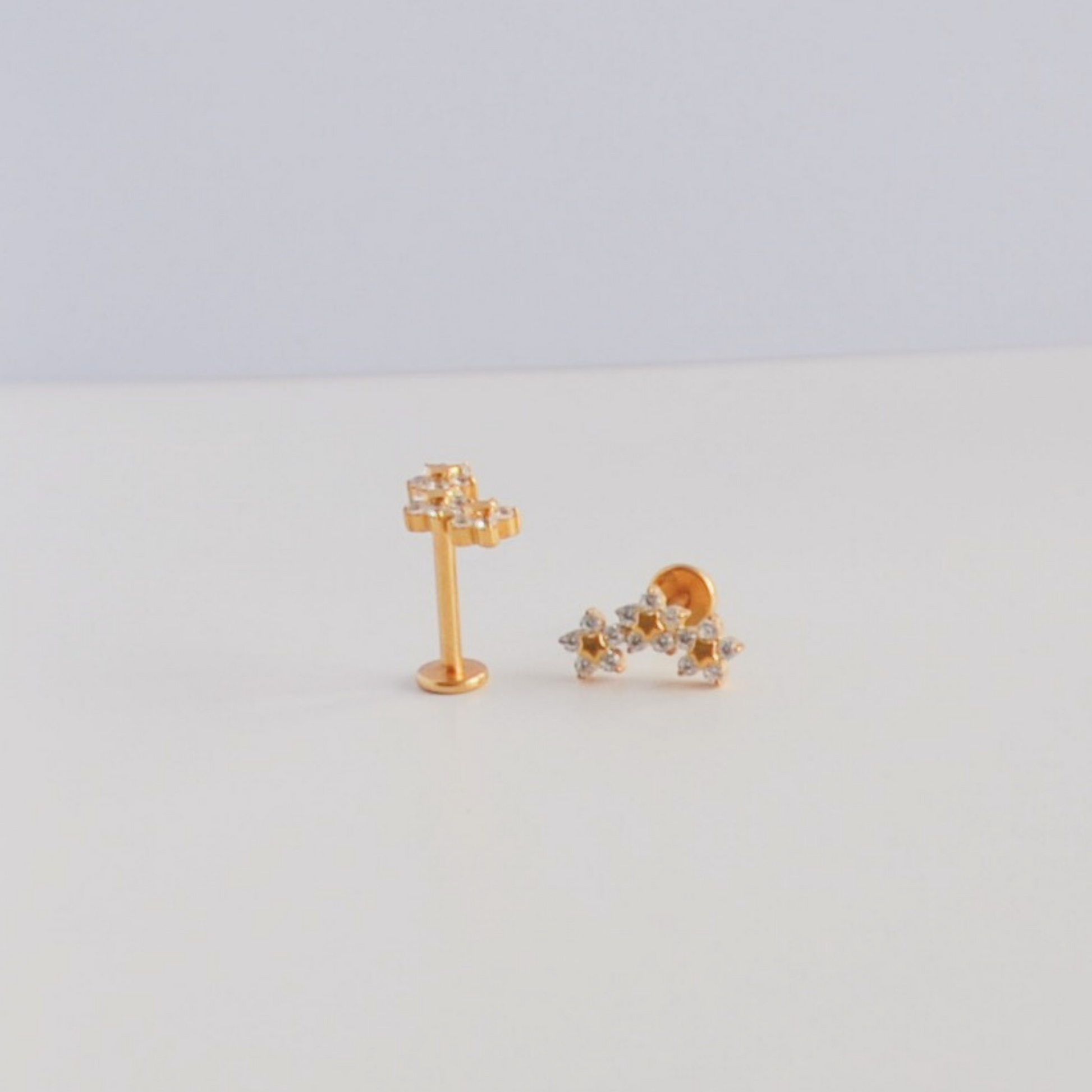 Daisy Push In Flat Back