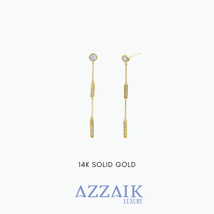 Elisa 14k Solid Gold