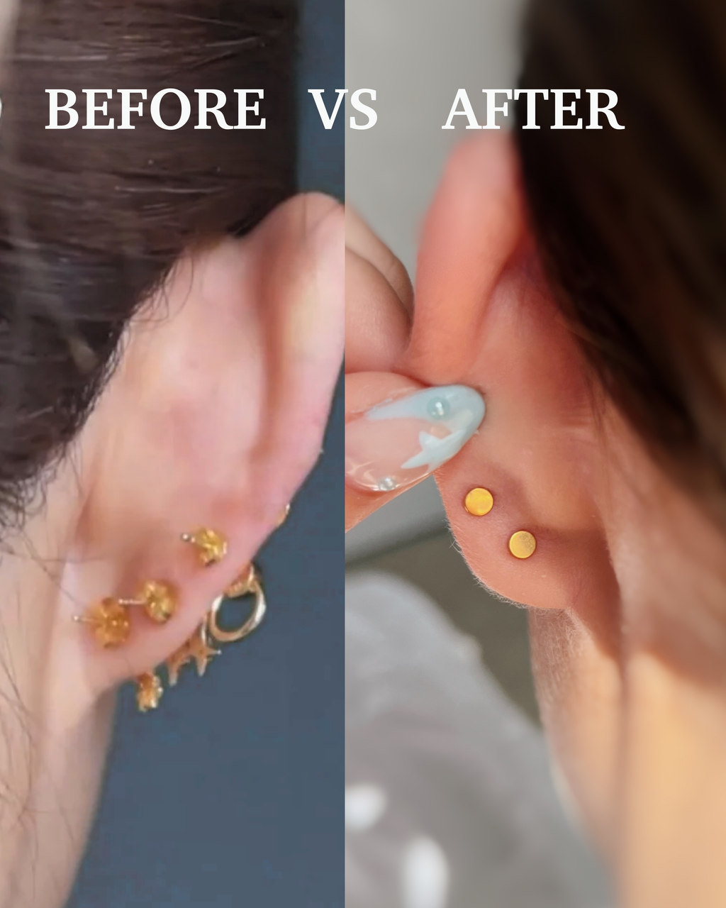 Aashi Push In Flat Back