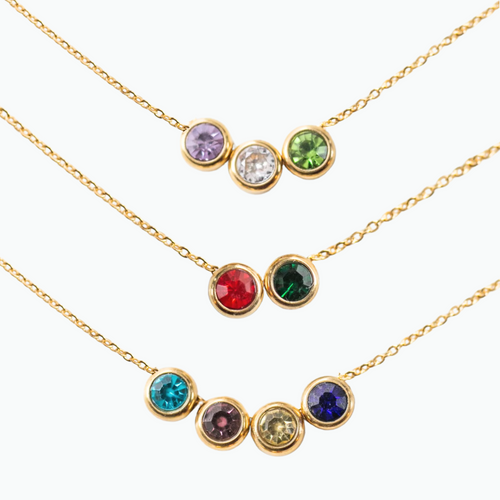 Sabah Birthstone Necklace