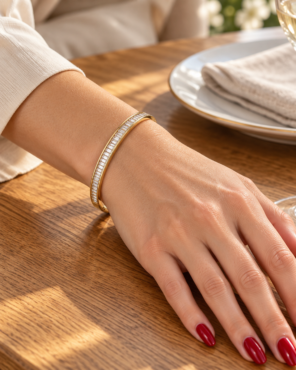 x Shine on us Bangles