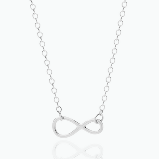 Jiya: Infinity Sign Necklace 925 Sterling Silver