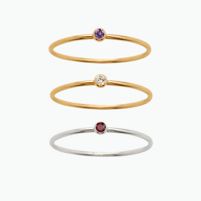 Lexi birthstone Ring