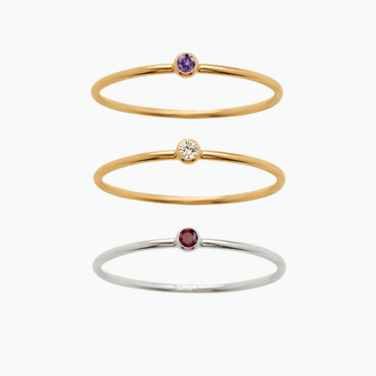 Lexi birthstone Ring