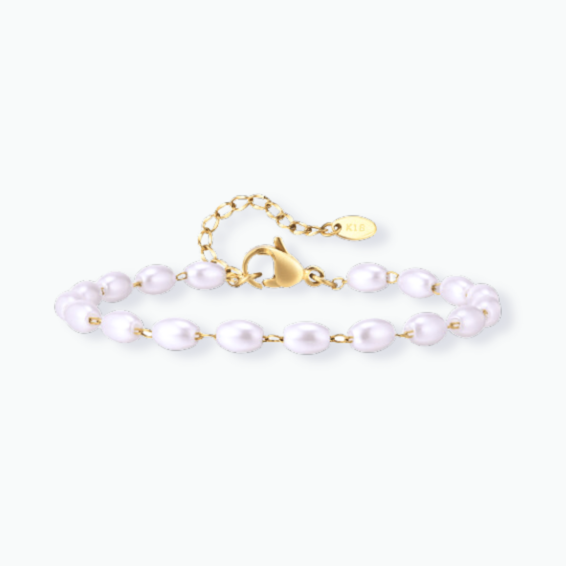 Maisie Bracelet Goldand Pearls - azzaik.com