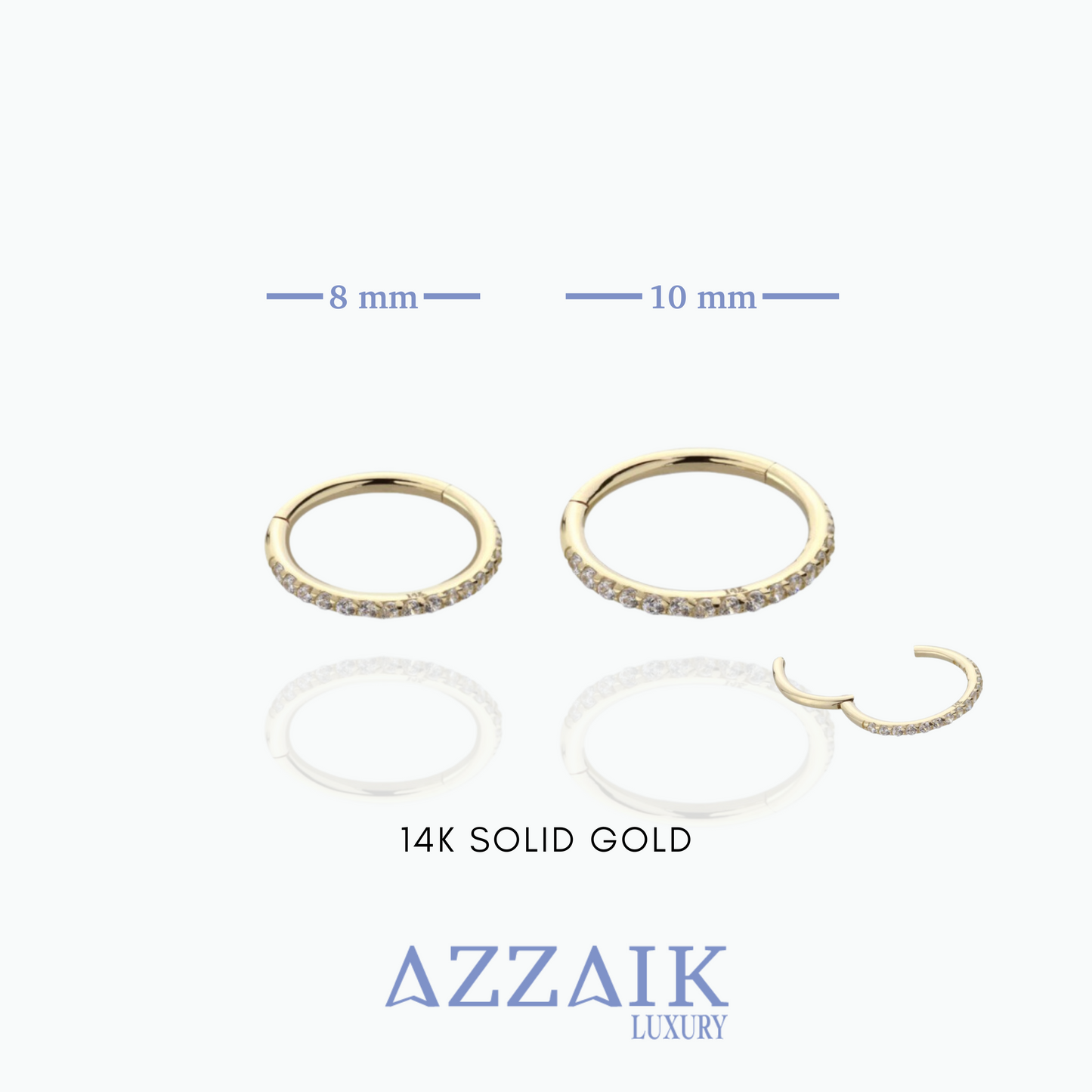 Mikayla 14k Solid Gold