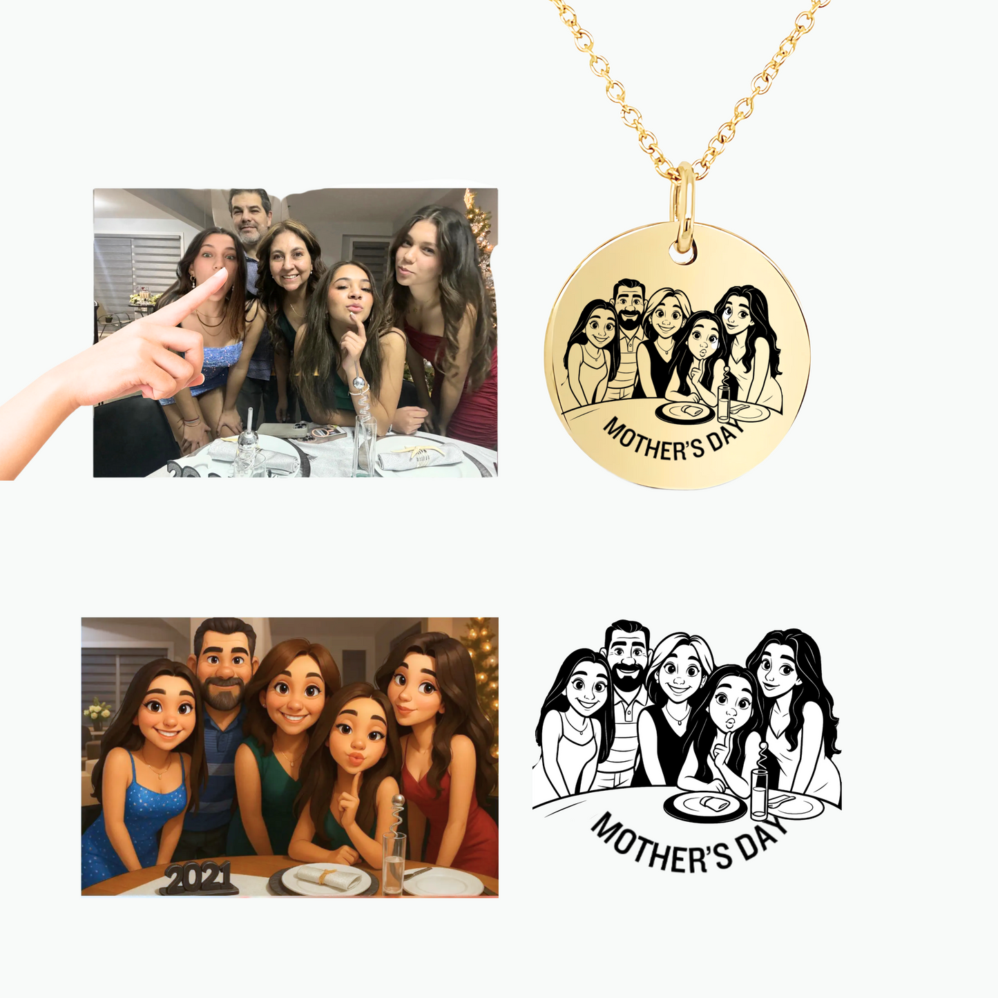 Penelope Personalized Necklace