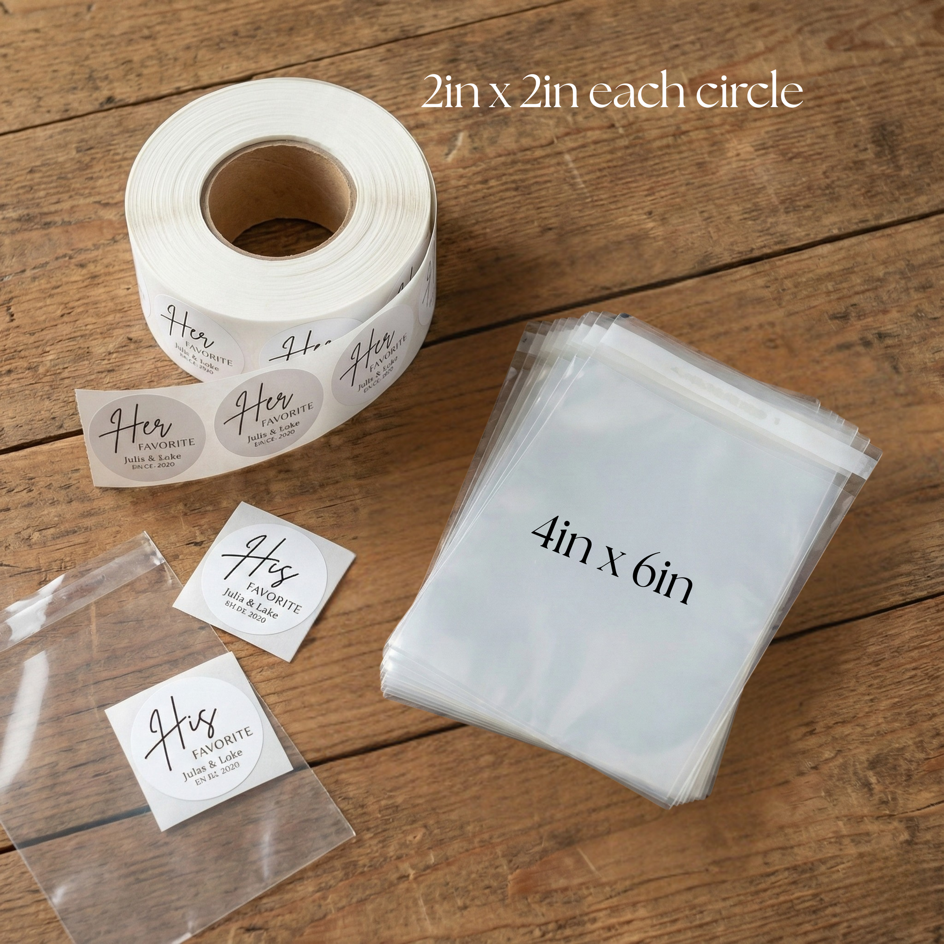 Personalized Round Labels