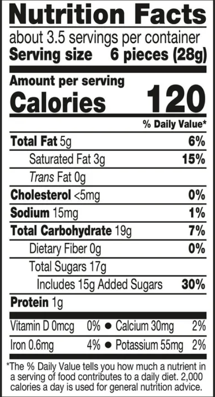 HERSHEY'S KISSES Chocolate Strawberry Flavored, Valentine's Candy Gift Box, 3.6 o