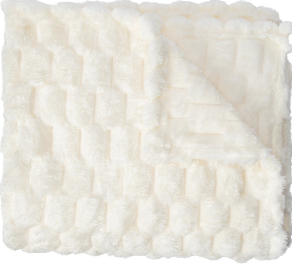 Faux Fur Blanket 50in x 60in