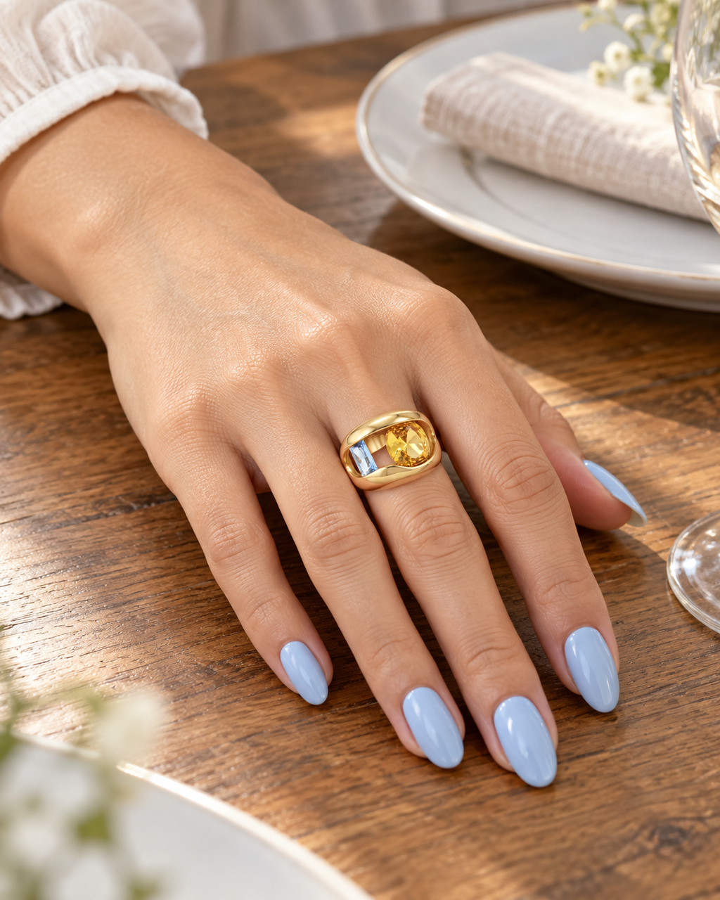 x Duo Colored Ring