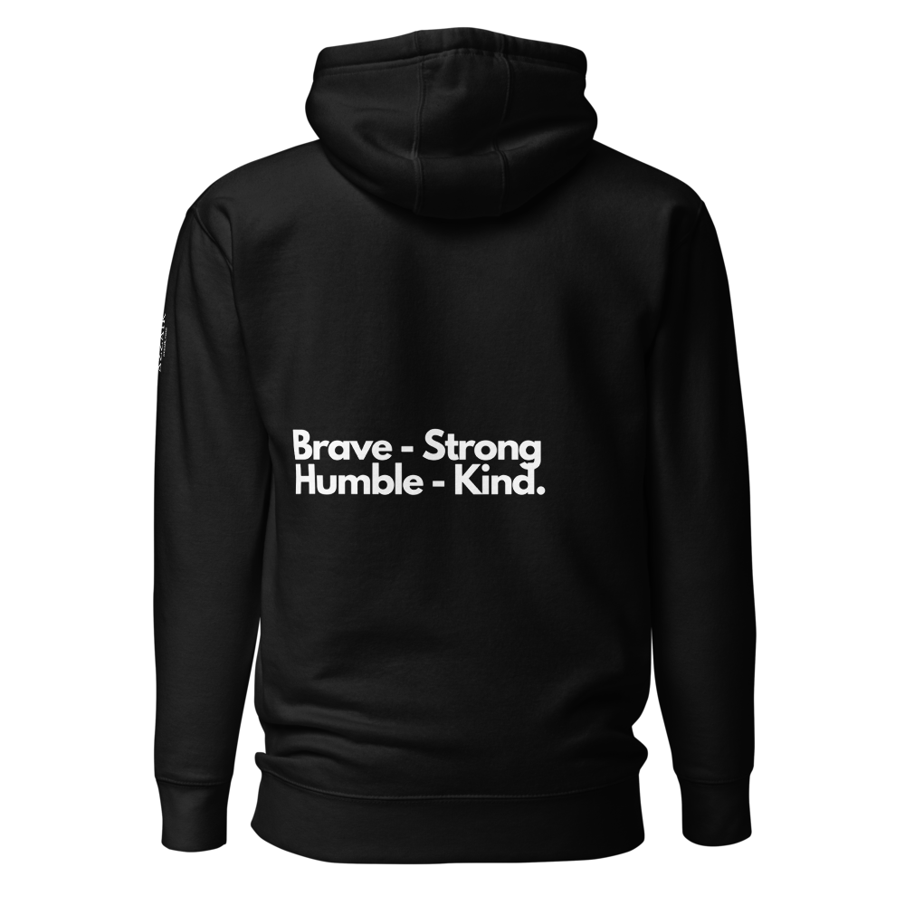 Azzaik Unisex Hoodie - Brave-strong - - code: newfashion 20% OFF