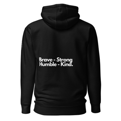 Azzaik Unisex Hoodie - Brave-strong - - code: newfashion 20% OFF