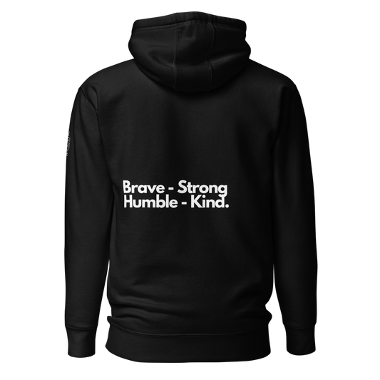 Azzaik Unisex Hoodie - Brave-strong - - code: newfashion 20% OFF