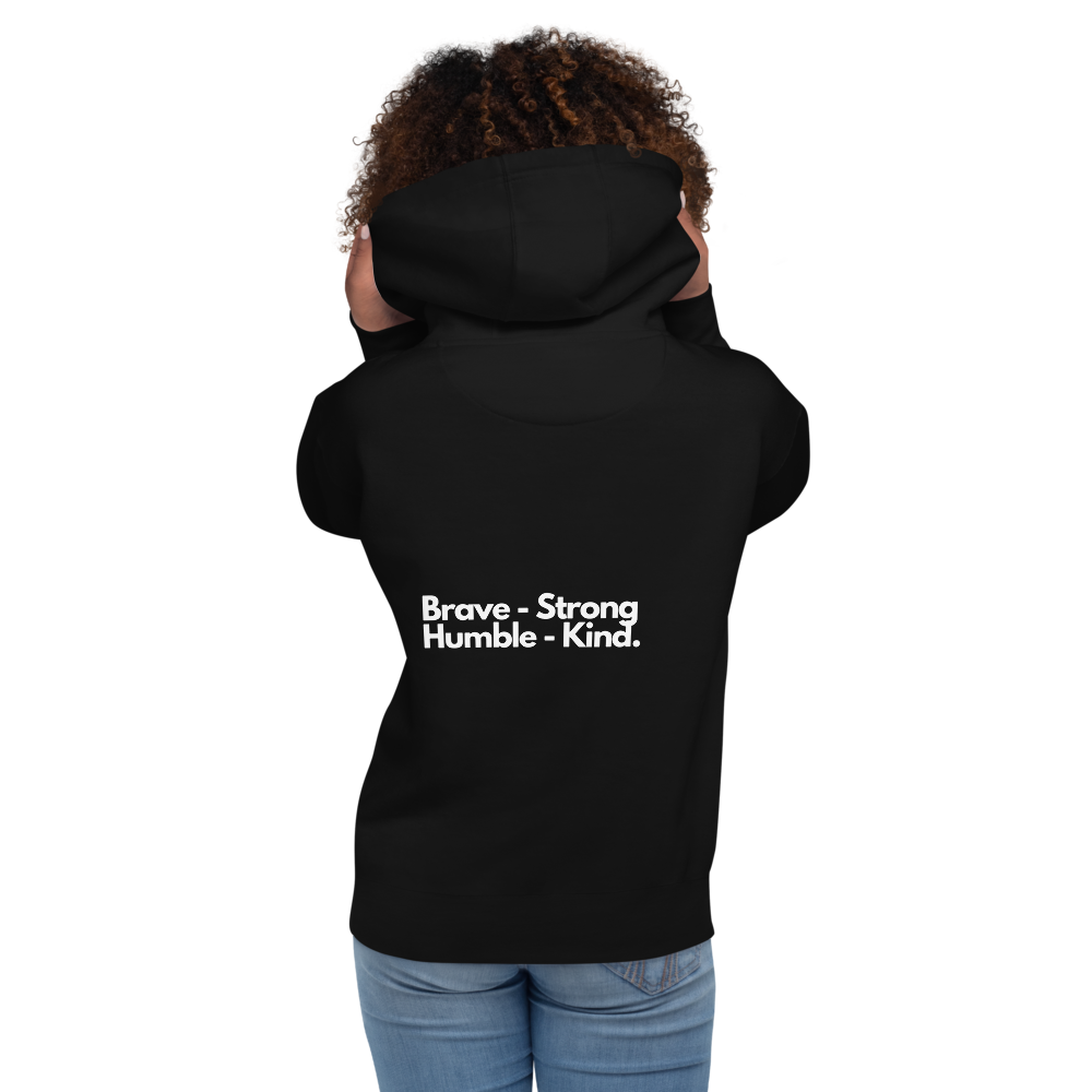 Azzaik Unisex Hoodie - Brave-strong - - code: newfashion 20% OFF