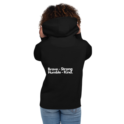 Azzaik Unisex Hoodie - Brave-strong - - code: newfashion 20% OFF