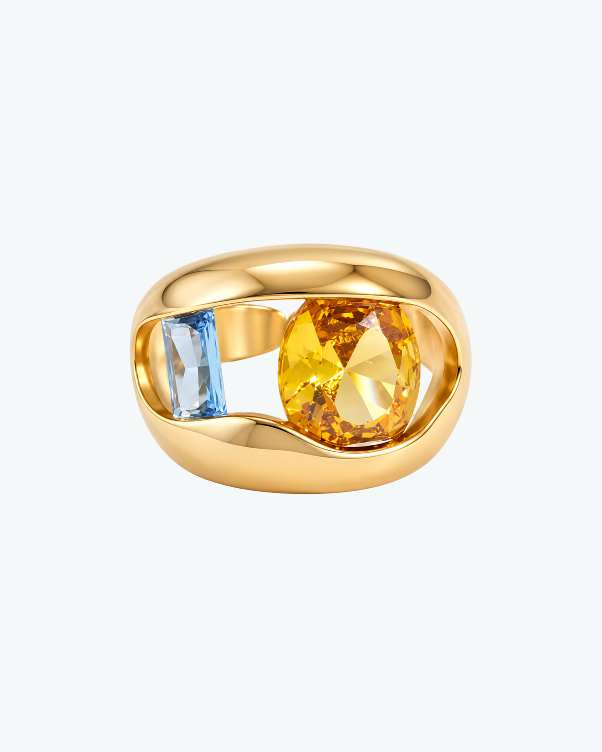 x Duo Colored Ring